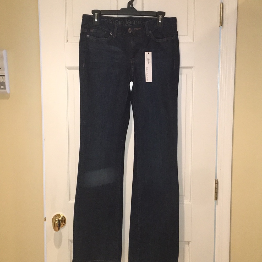 Calvin Klein Dark Wash Flare Jeans